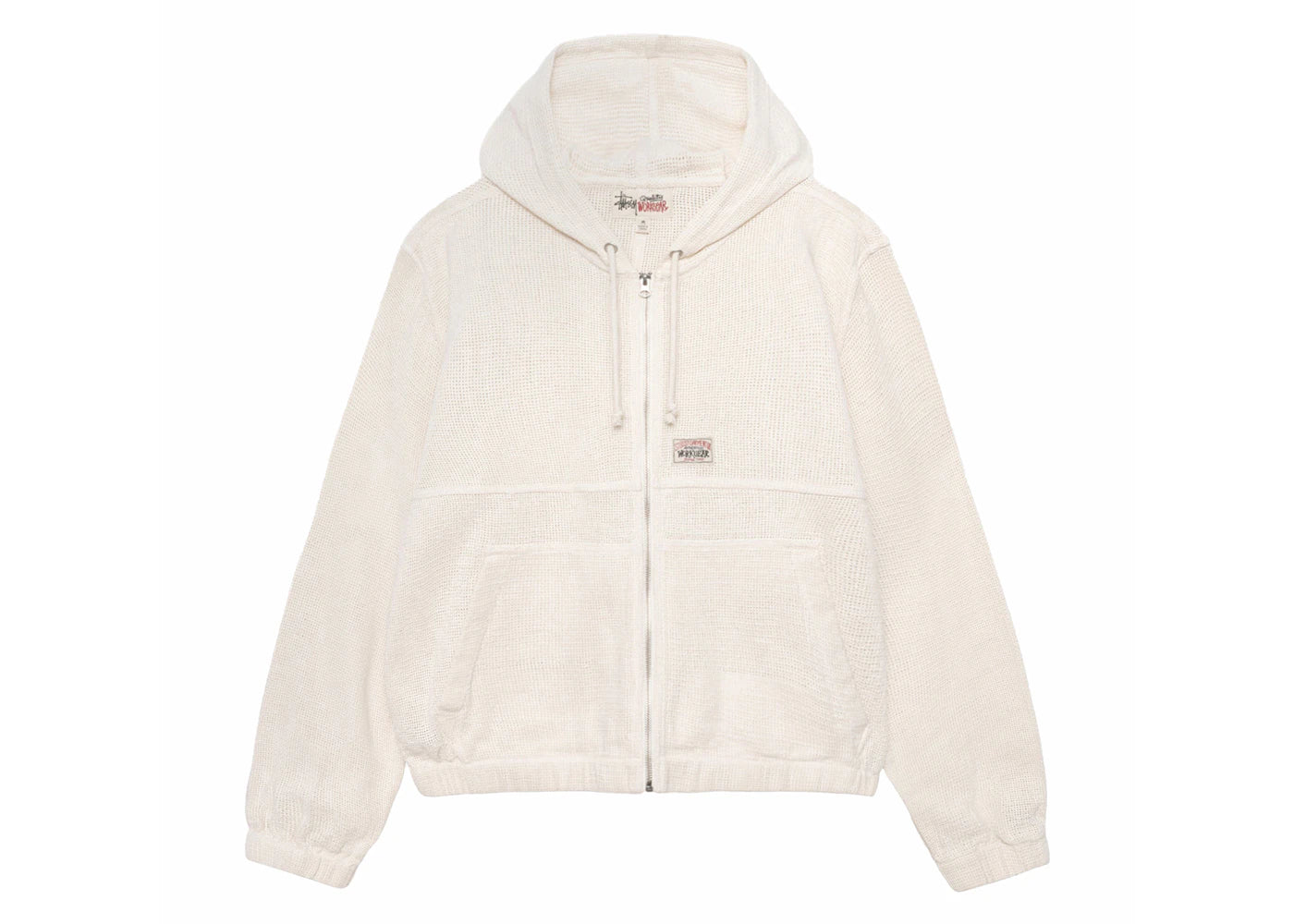 Stussy Cotton Mesh Work Jacket Bone