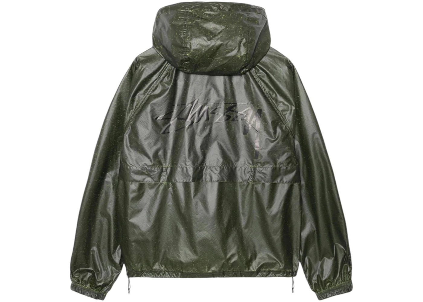 Stussy Cracked Ripstop Beach Shell Lime