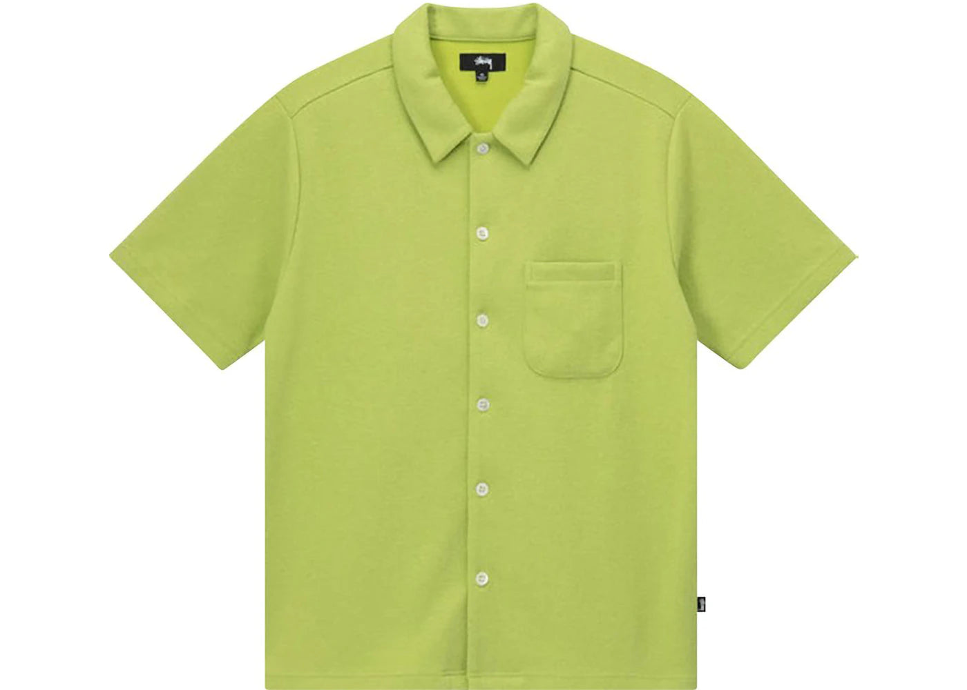 Stussy Crepe Jersey Shirt Lime