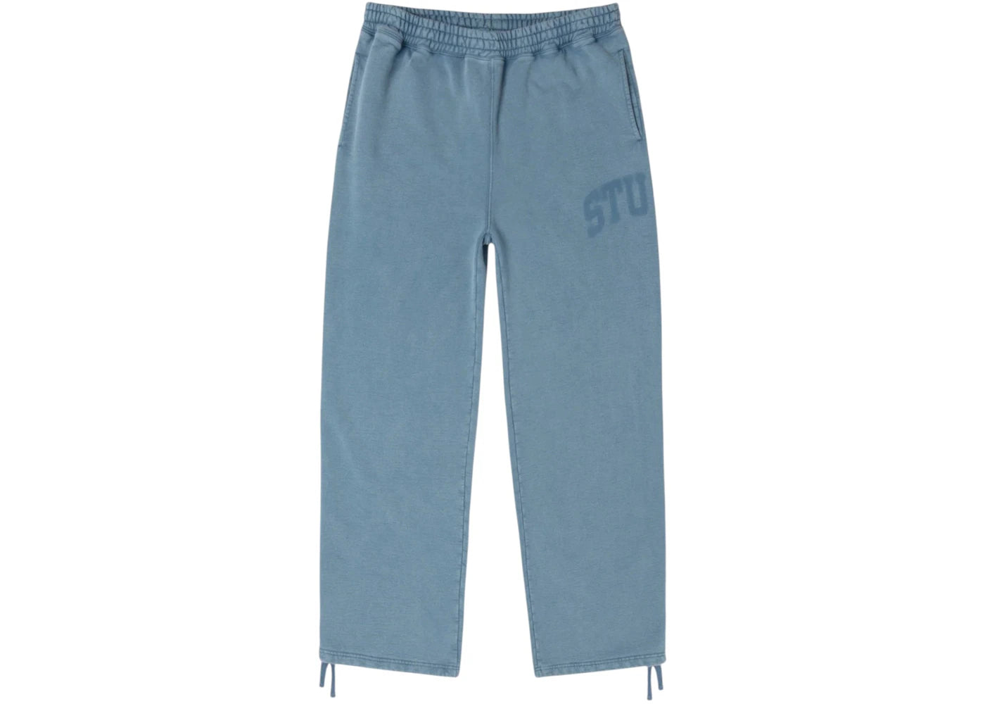 Stussy Faded Graphic Fleece Pant Washed Navy