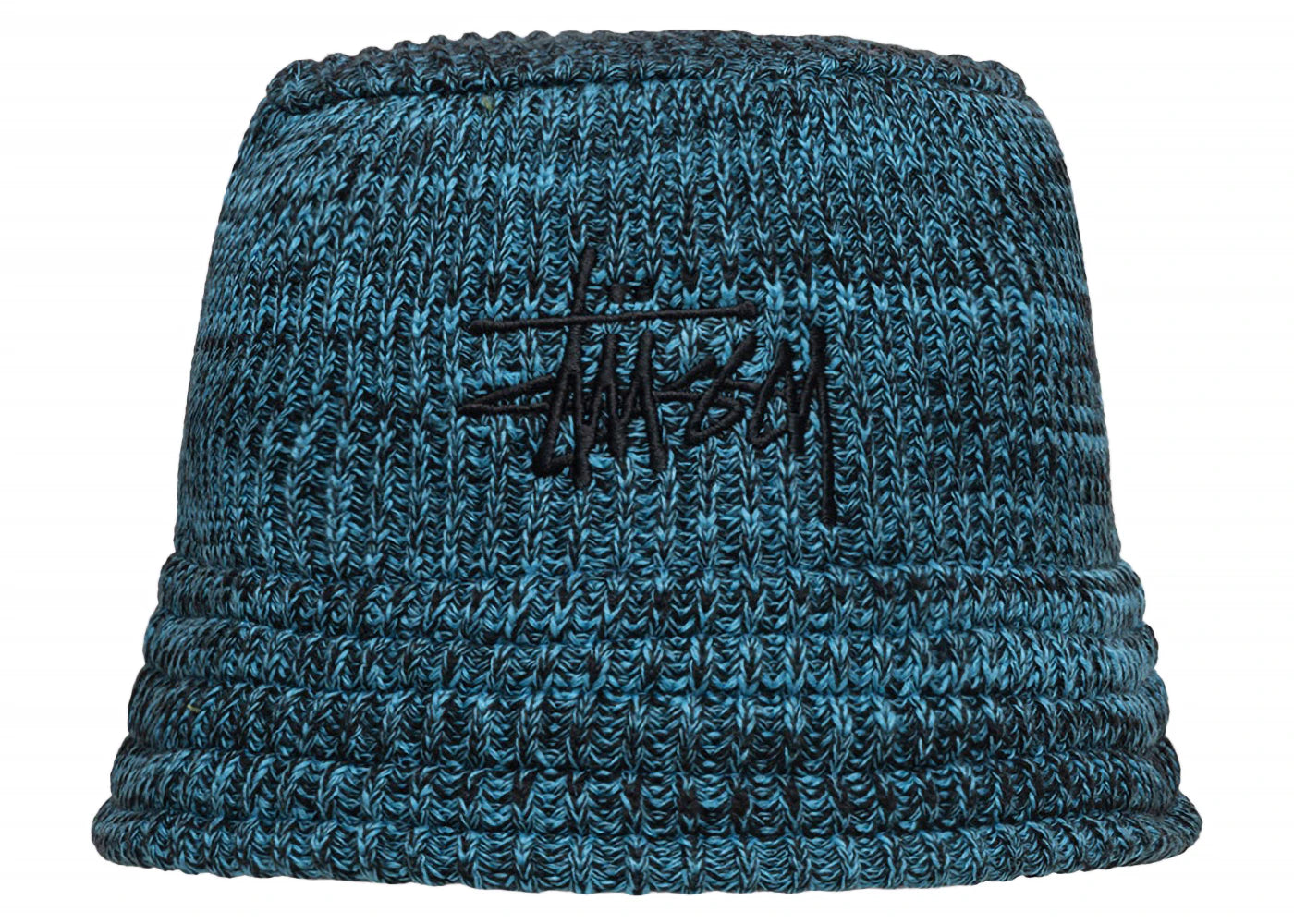 Stussy Knit Bucket Hat Blue