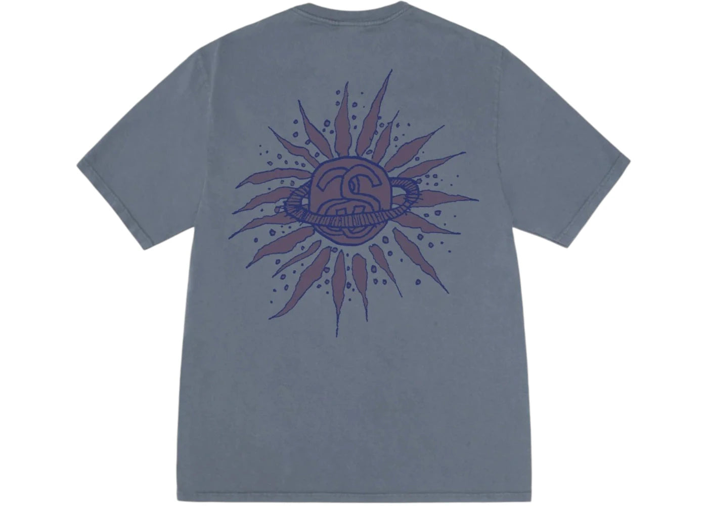Stussy Look Beyond Pigment Dyed Tee Navy