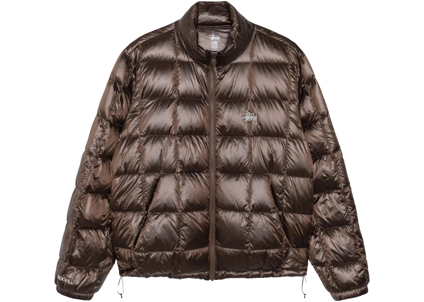 Stussy Midweight Puffer Brown