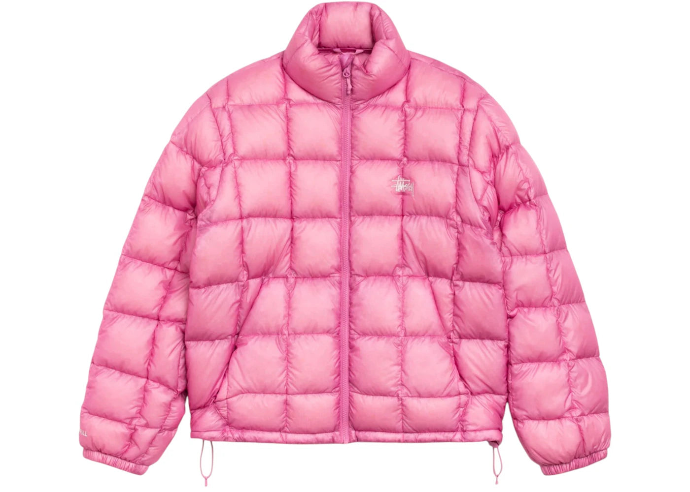 Stussy Midweight Puffer Jacket Pink