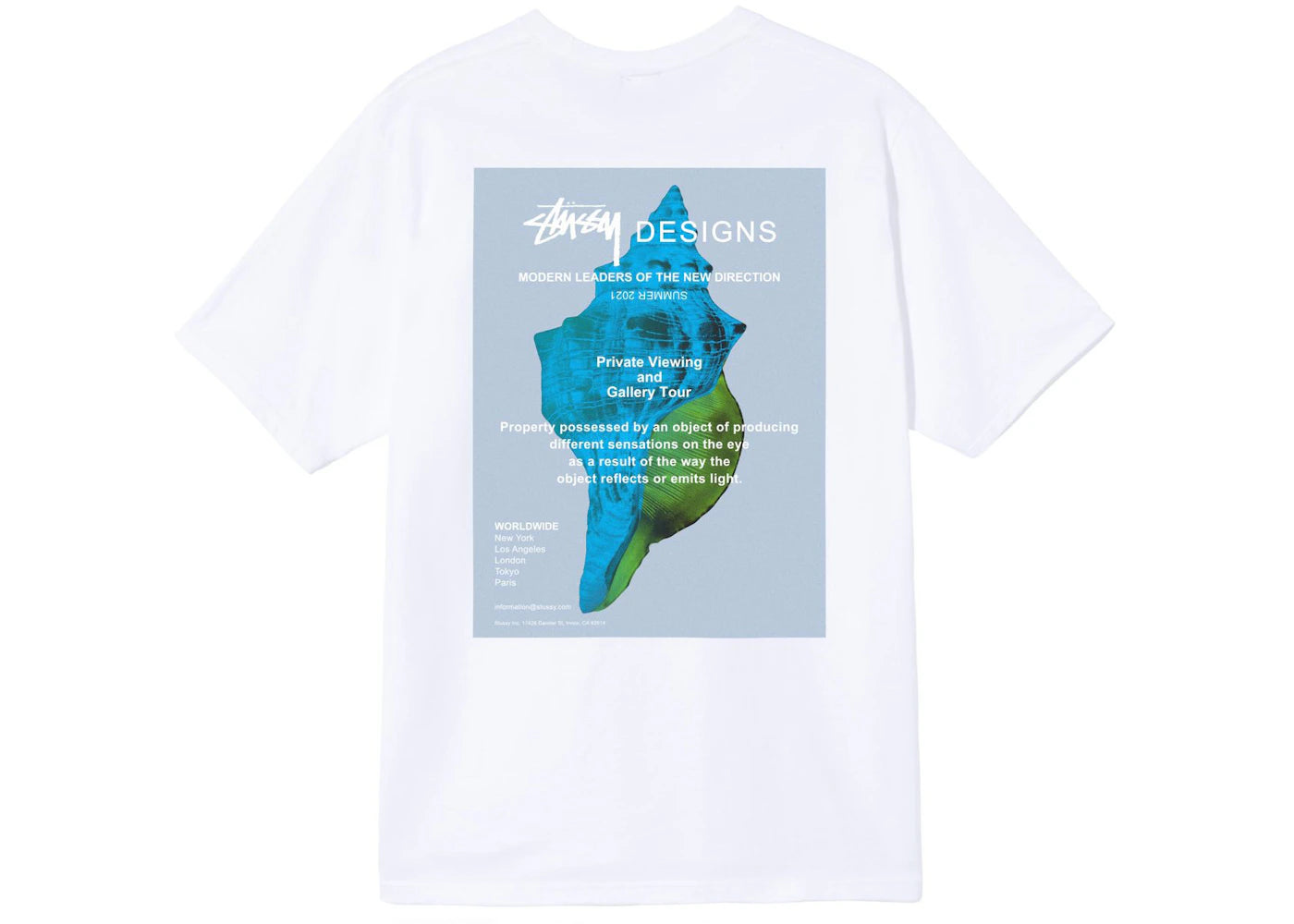 Stussy Modern Leaders Tee White