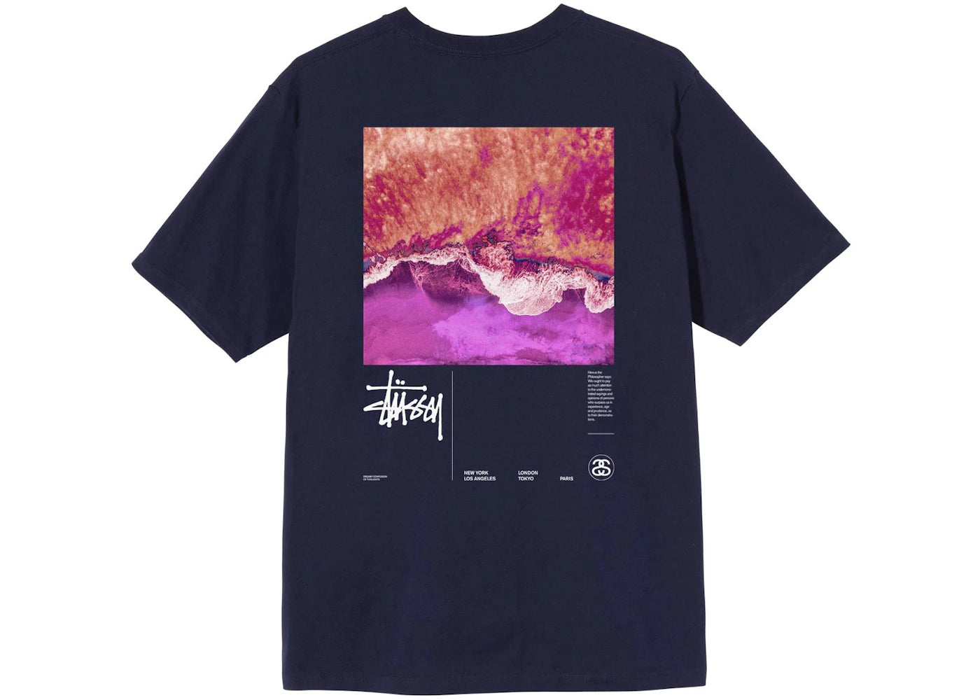 Stussy Ocean Dream T-shirt Navy
