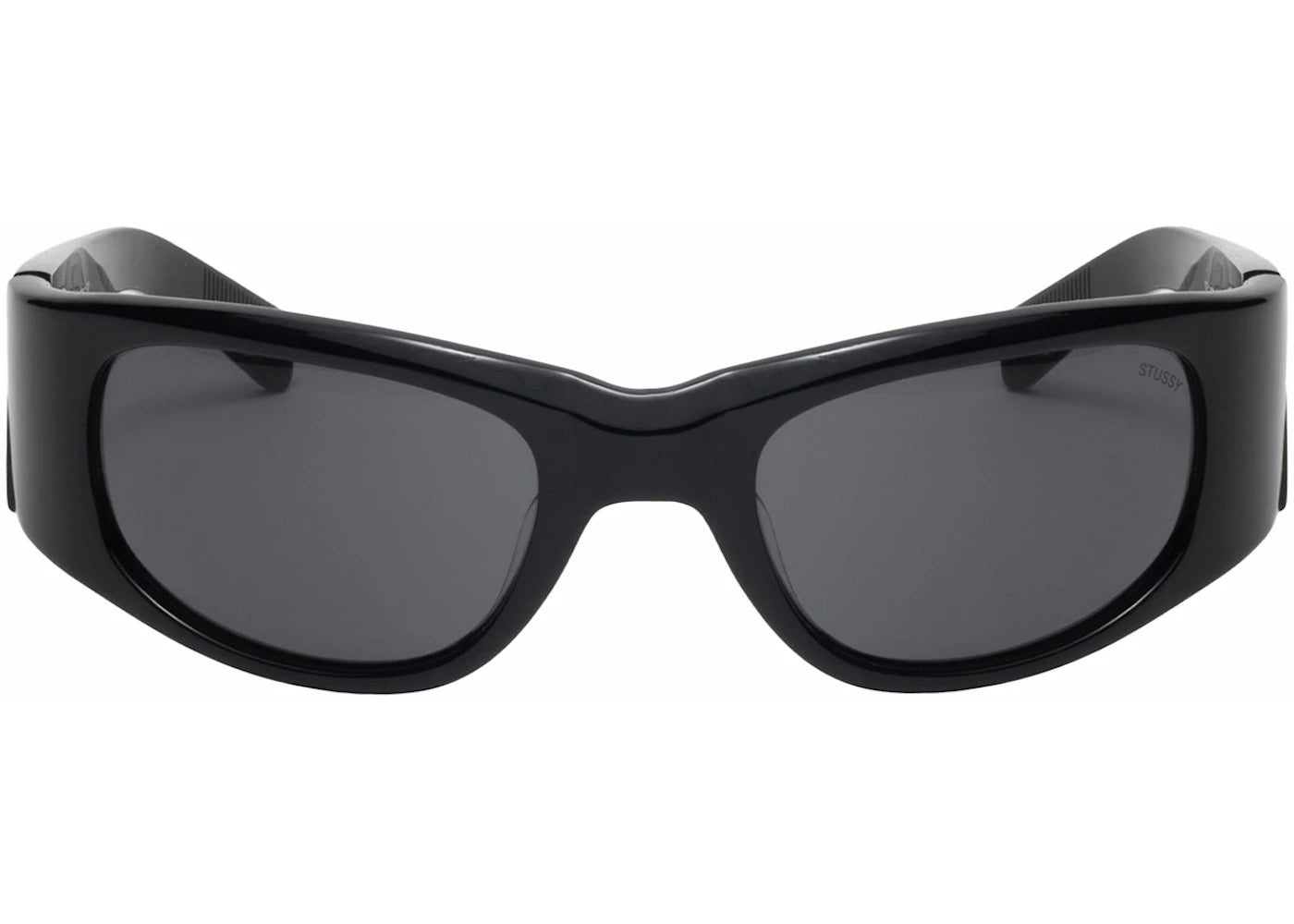 Stussy Rene Sunglasses Black/Black Lens