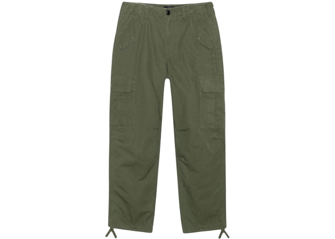 Stussy Ripstop Military Cargo Pant (SS25) Olive Green