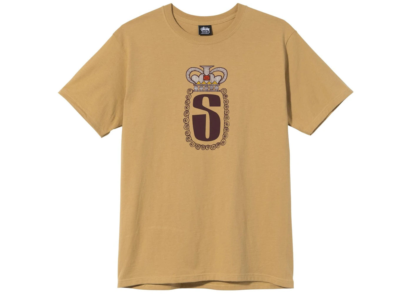 Stussy S Crown T-shirt Khaki