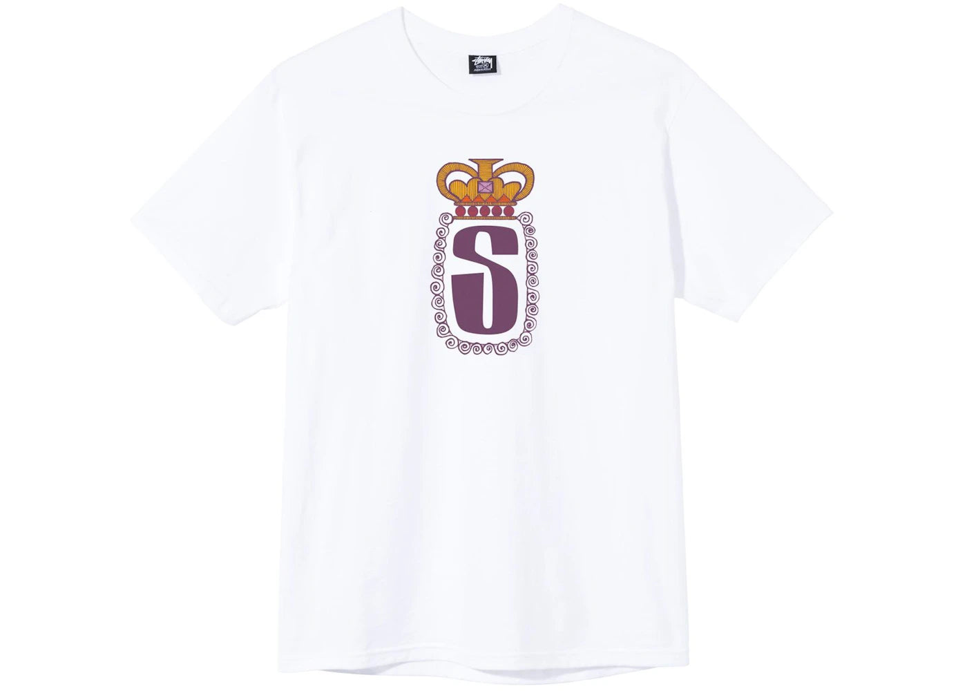 Stussy S Crown T-shirt White