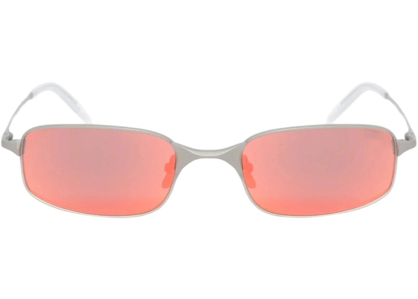 Stussy Simon Sunglasses Matte Silver/Sunflare Mirror