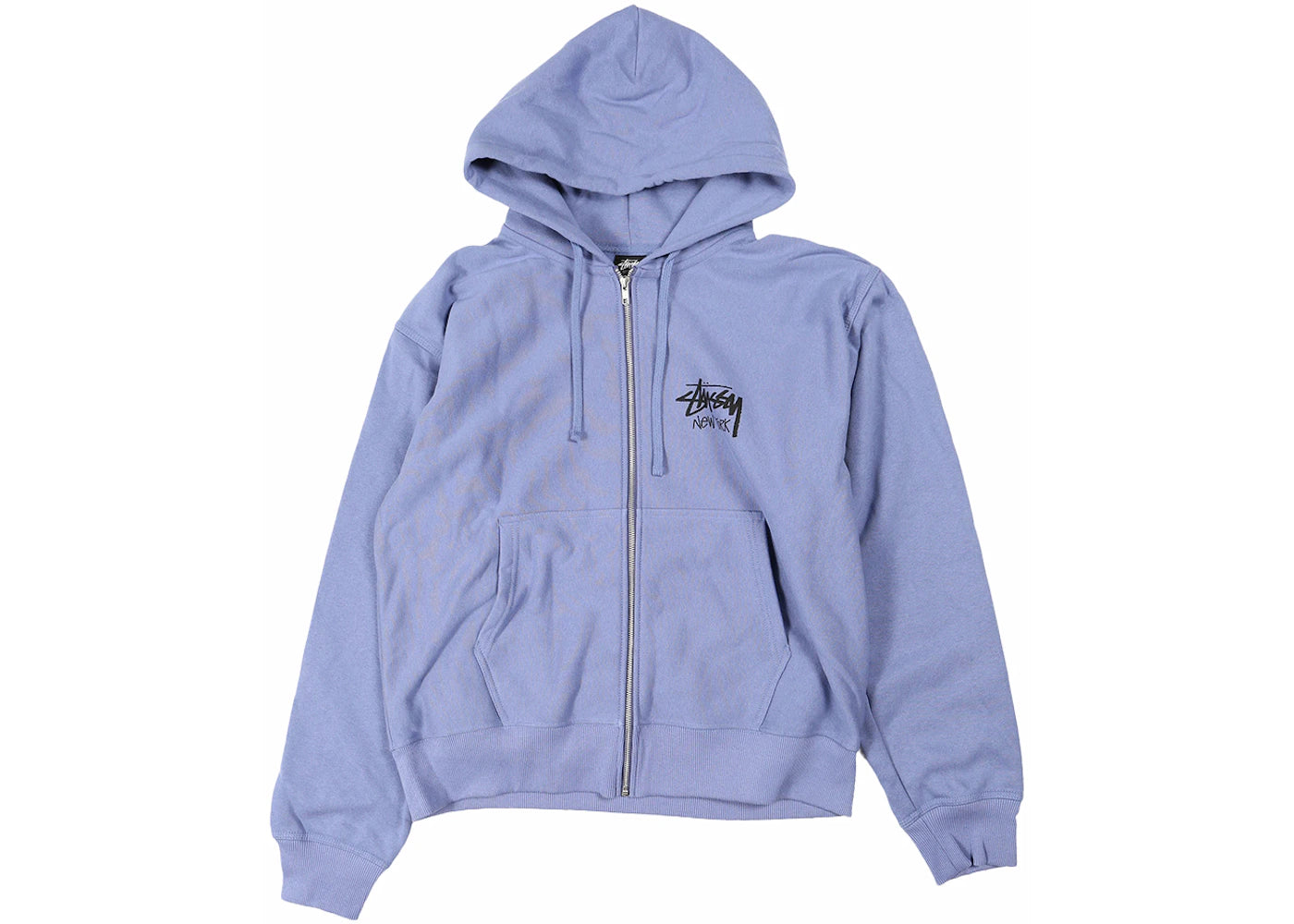 Stussy Stock New York Zip Hoodie Storm