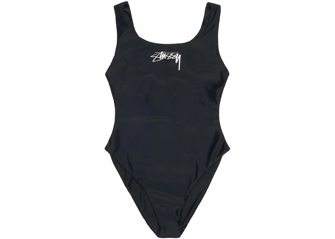 Stussy Surf Stock One Piece Swimsuit Black