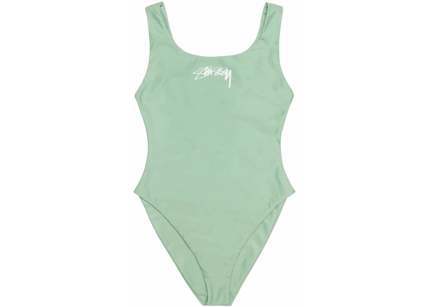 Stussy Surf Stock One Piece Swimsuit Sage
