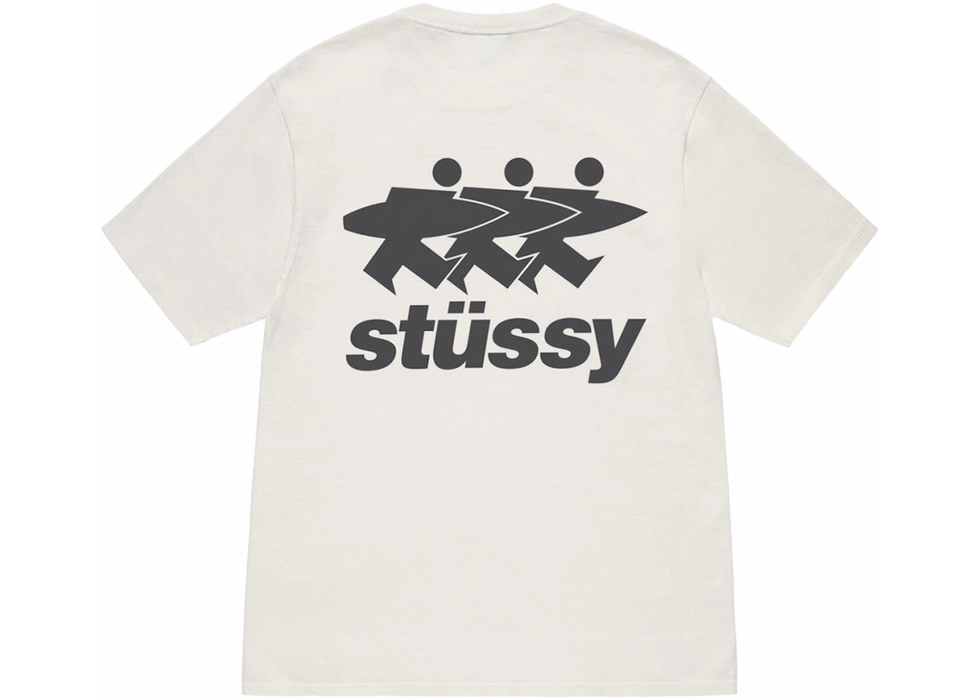 Stussy Surfwalk Pigment Dyed Tee Natural