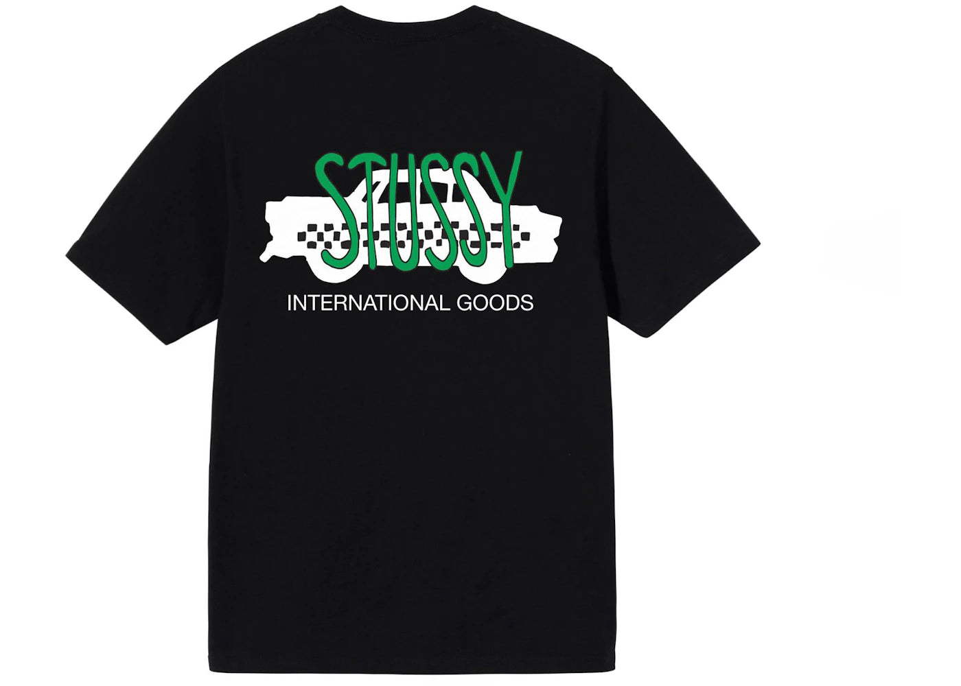 Stussy Taxi Cab Tee Black