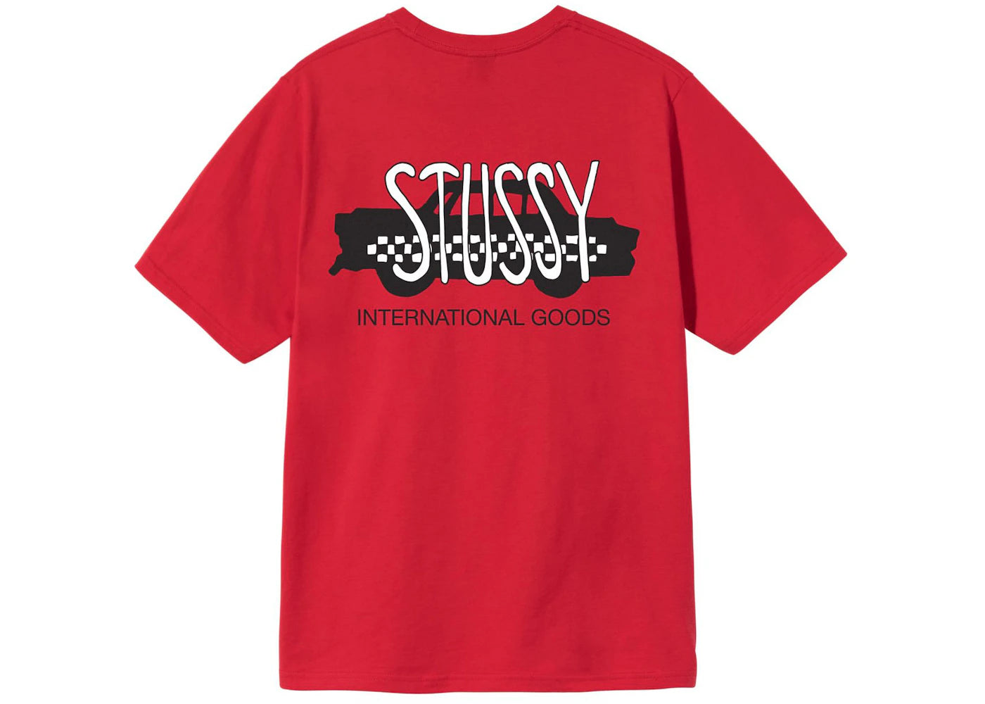 Stussy Taxi Cab Tee Red