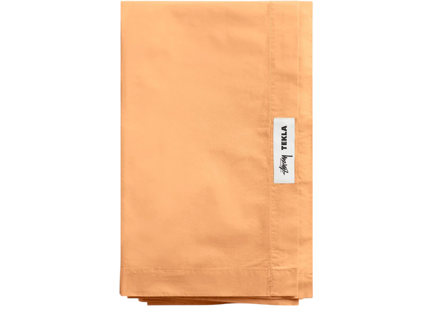 Stussy Tekla Percale Flat Sheet Apricot