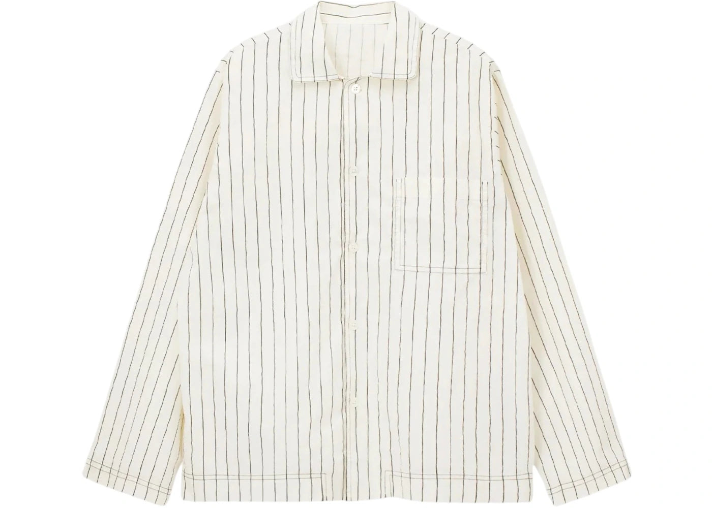 Stussy Tekla Poplin Pyjama Shirt Hand Drawn Stripes