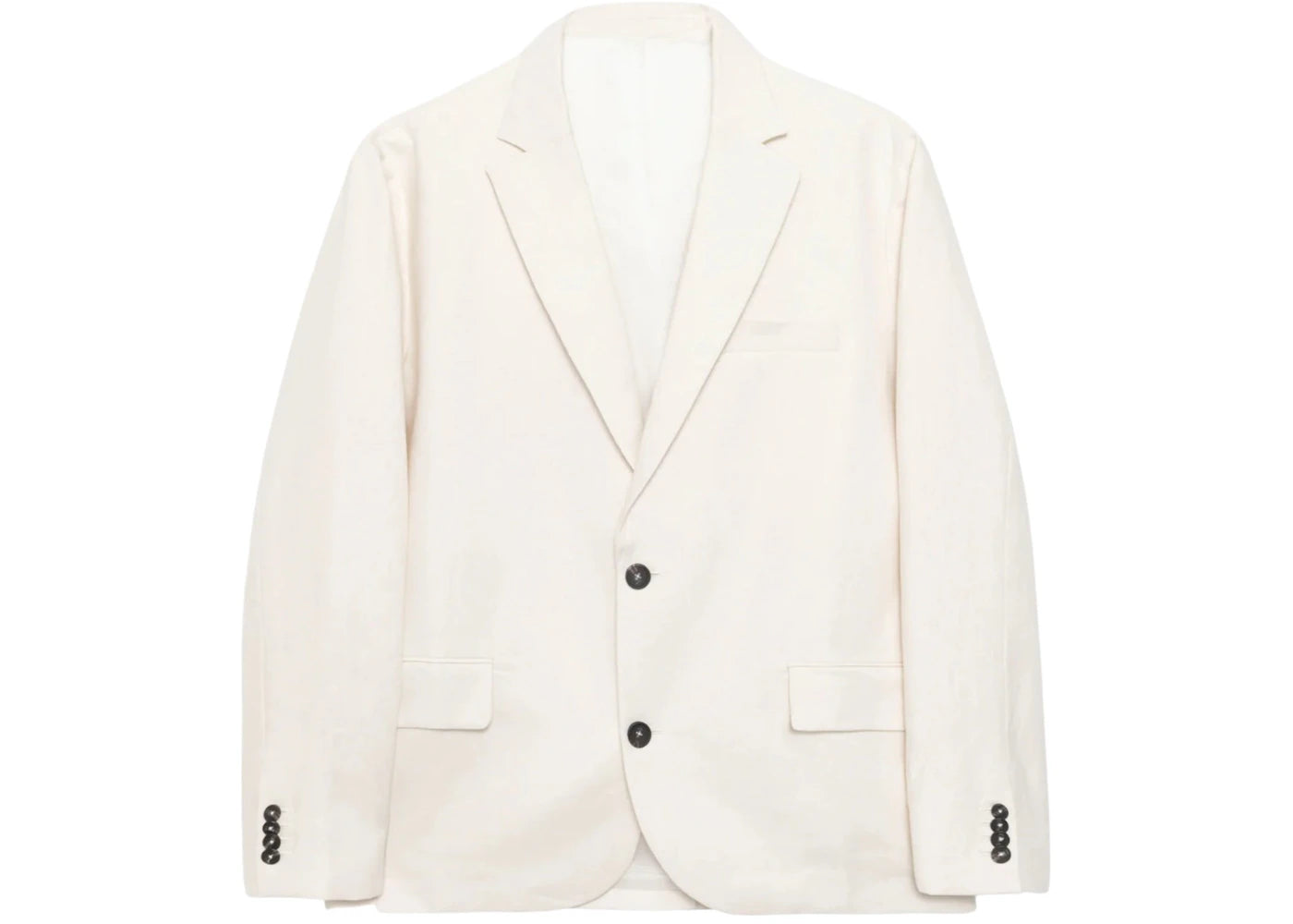 Stussy Textured Linen Blazer Bone