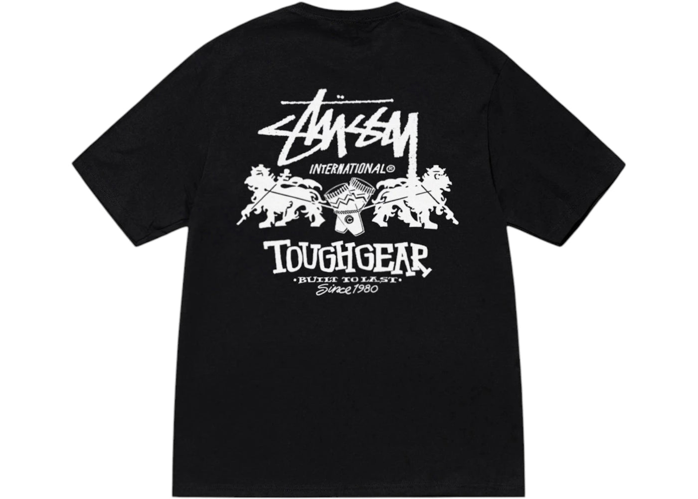 Stussy Tough Gear International Tee Black