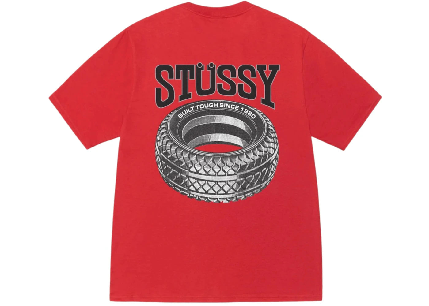Stussy Tough Tread Tee Cayenne