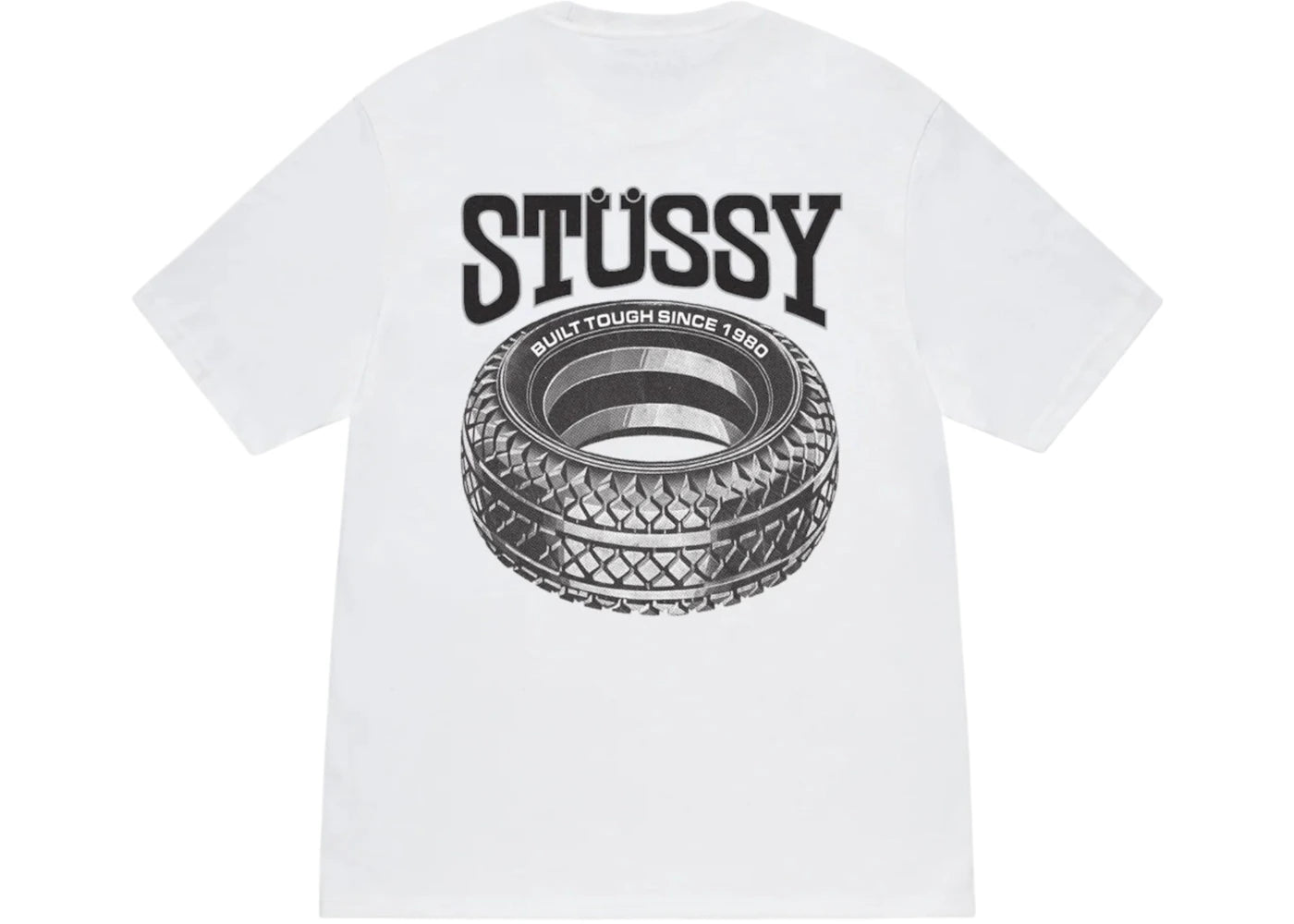 Stussy Tough Tread Tee White