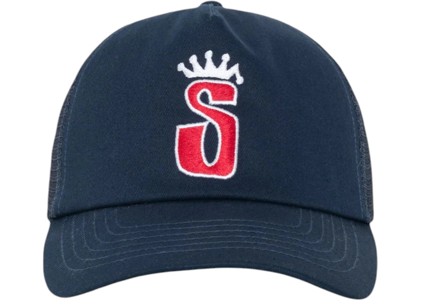 Stussy Trucker S Crown Snapback Navy