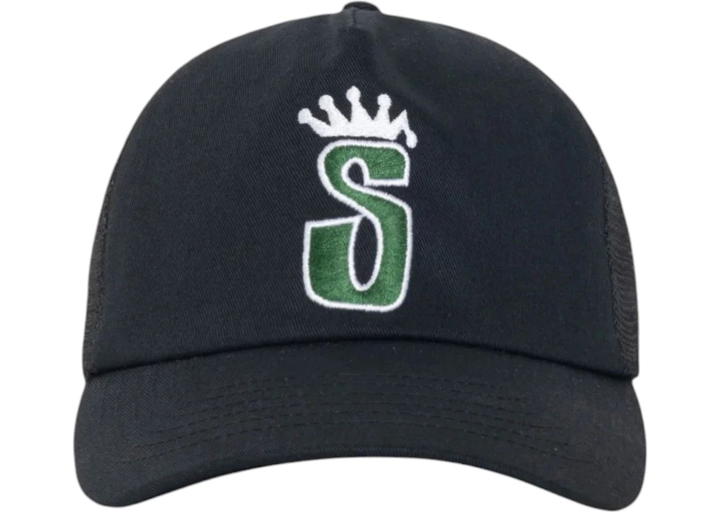 Stussy Trucker S Crown Snapback Shadow Black