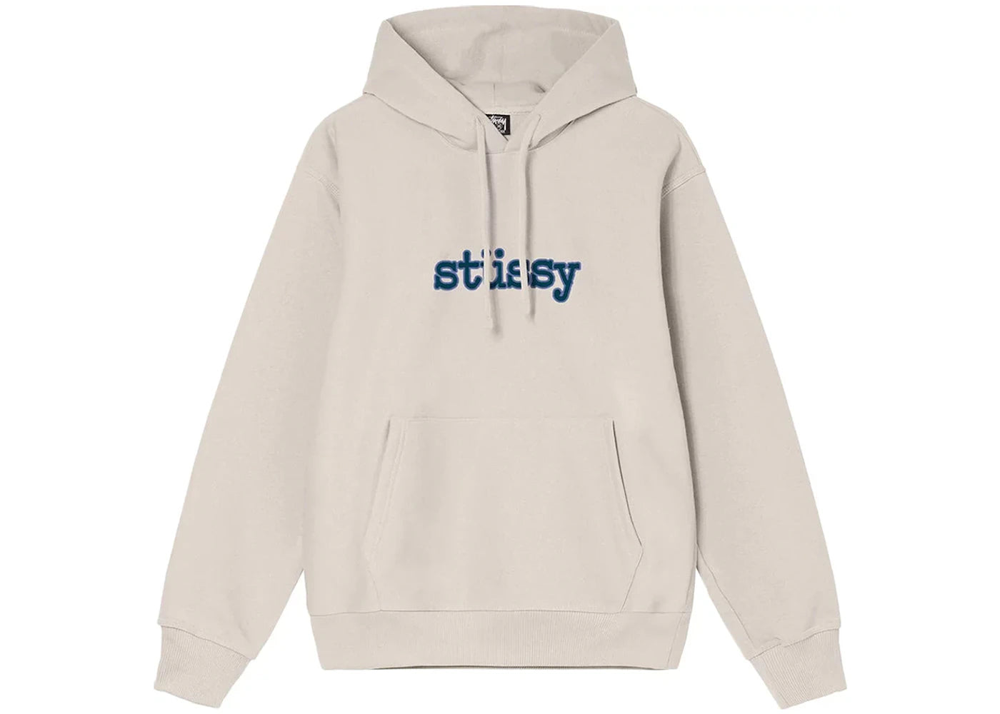 Stussy Typewriter Hoodie Smoke