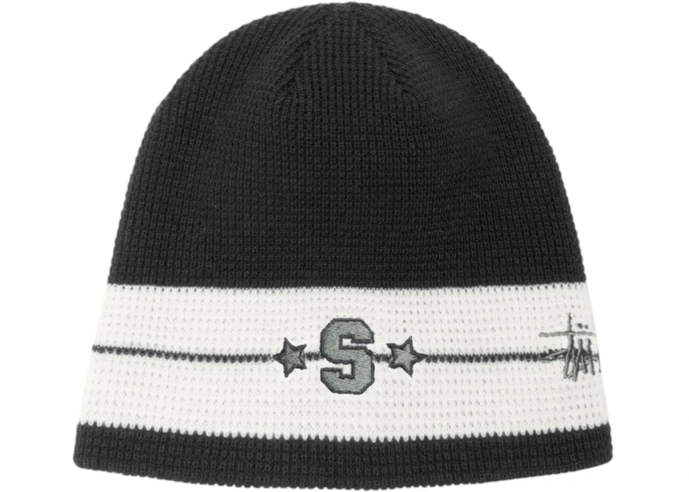 Stussy Varsity Star Stripe Skullcap Black