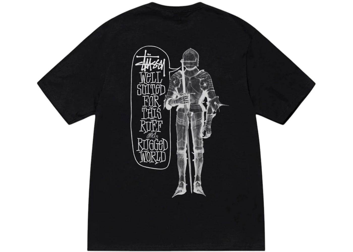 Stussy Well Suited Tee Black