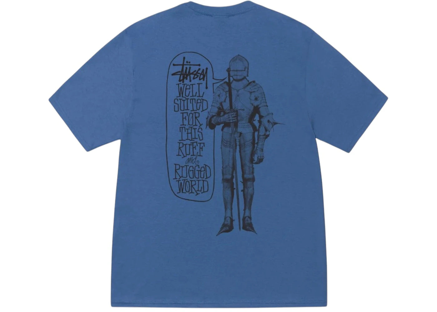 Stussy Well Suited Tee Blue