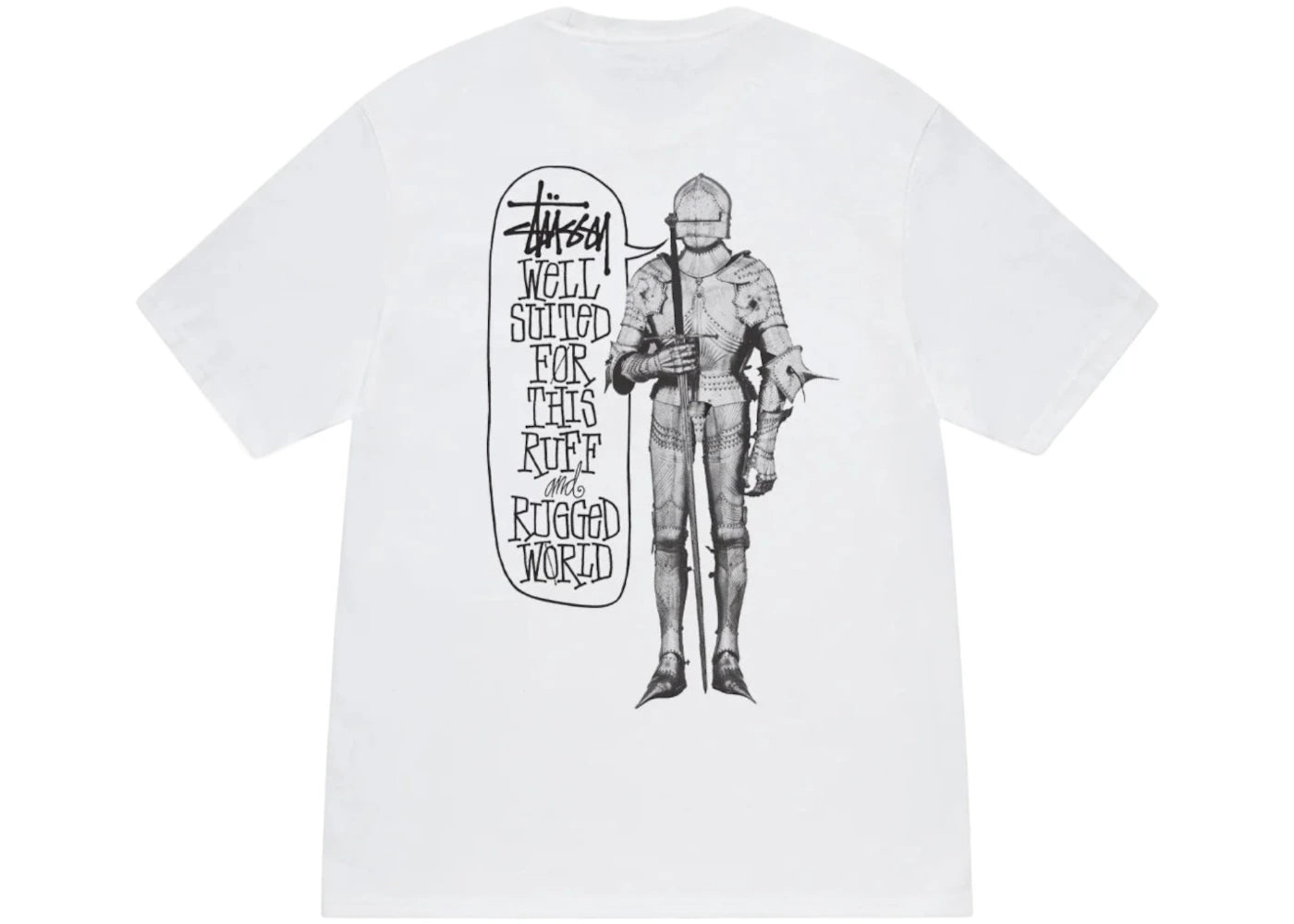 Stussy Well Suited Tee White