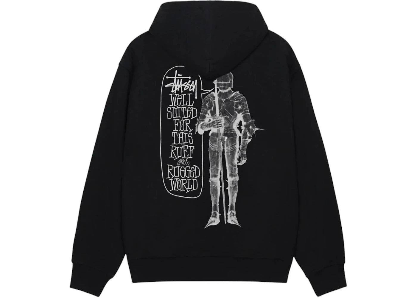 Stussy Well Suited Zip Hoodie Black