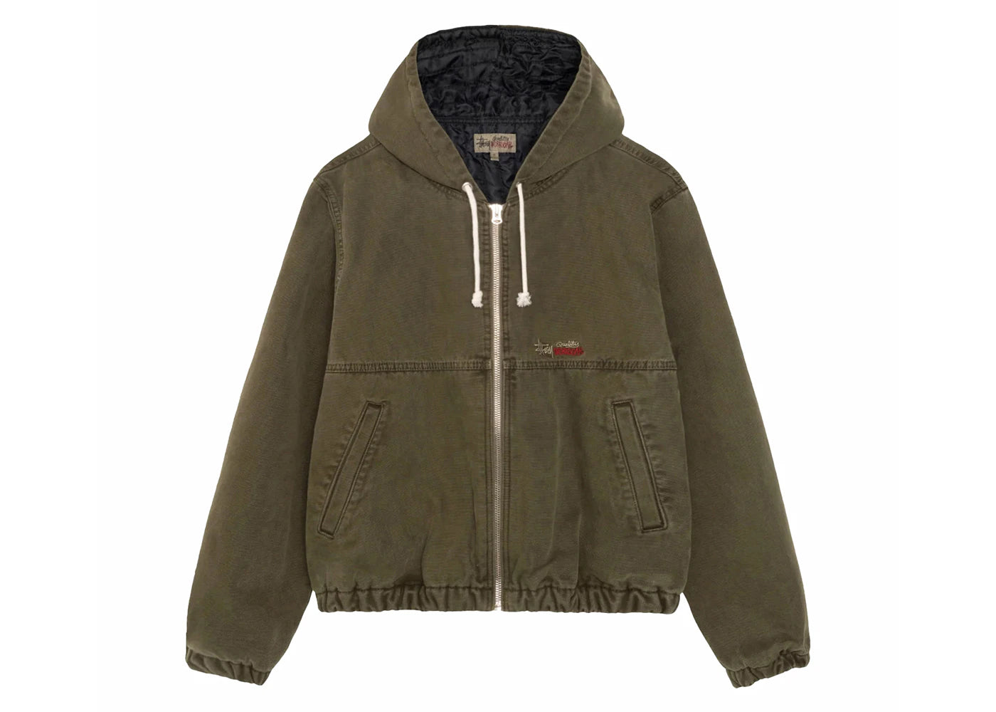 Stussy Work Insulated Canvas Jacket Olive