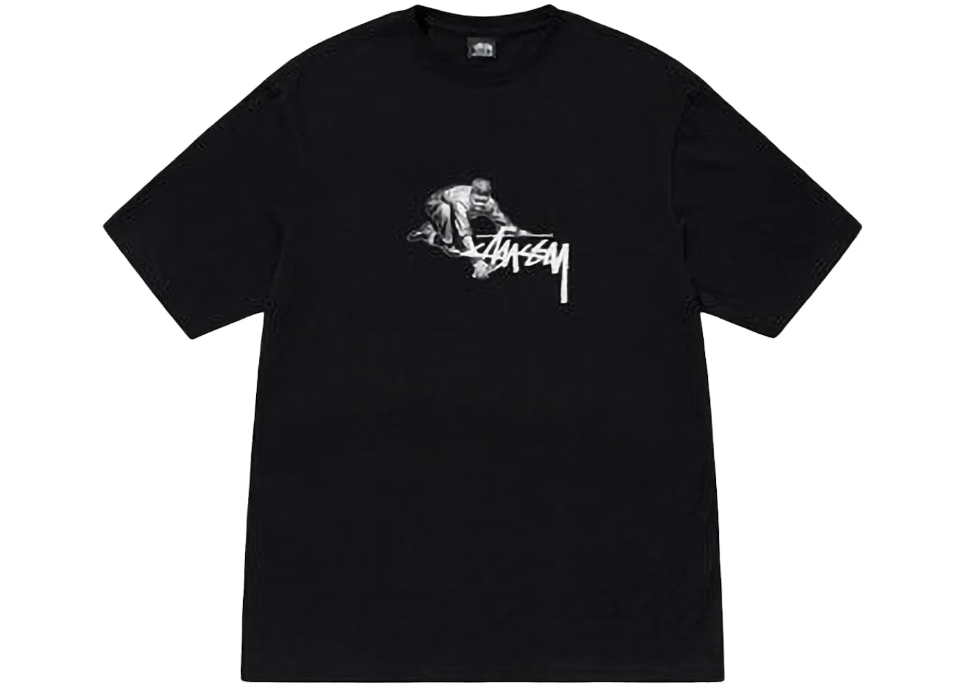 Stussy Worker Tee Black