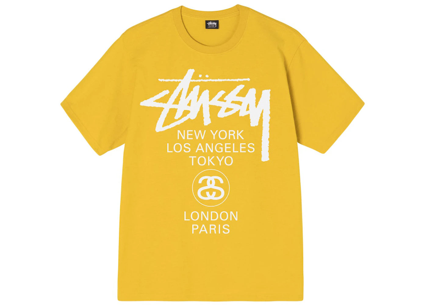 Stussy World Tour T-Shirt Honey