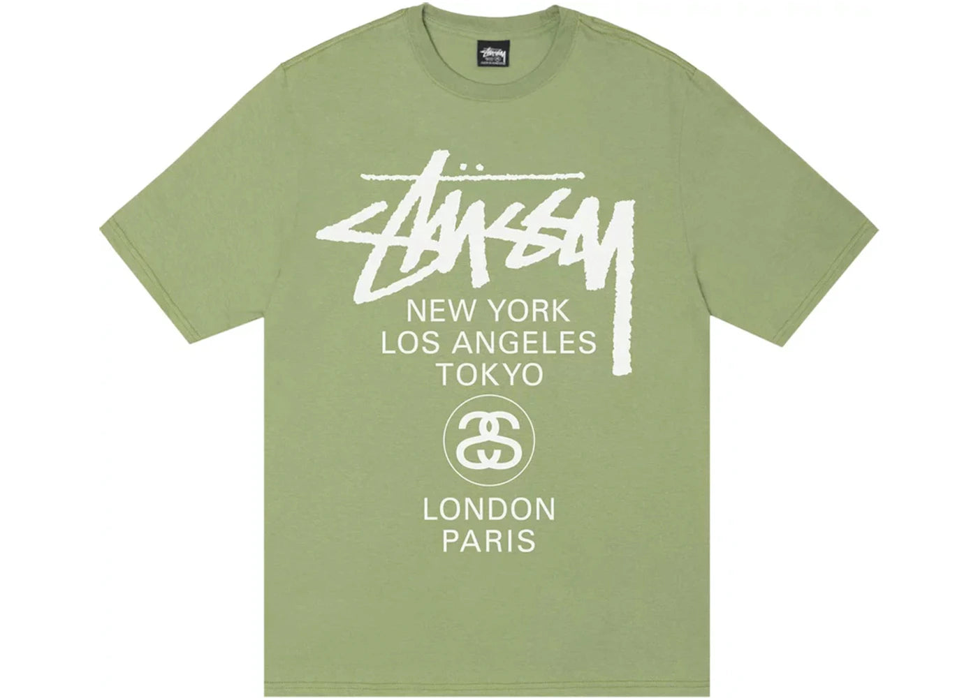 Stussy World Tour Tee Moss