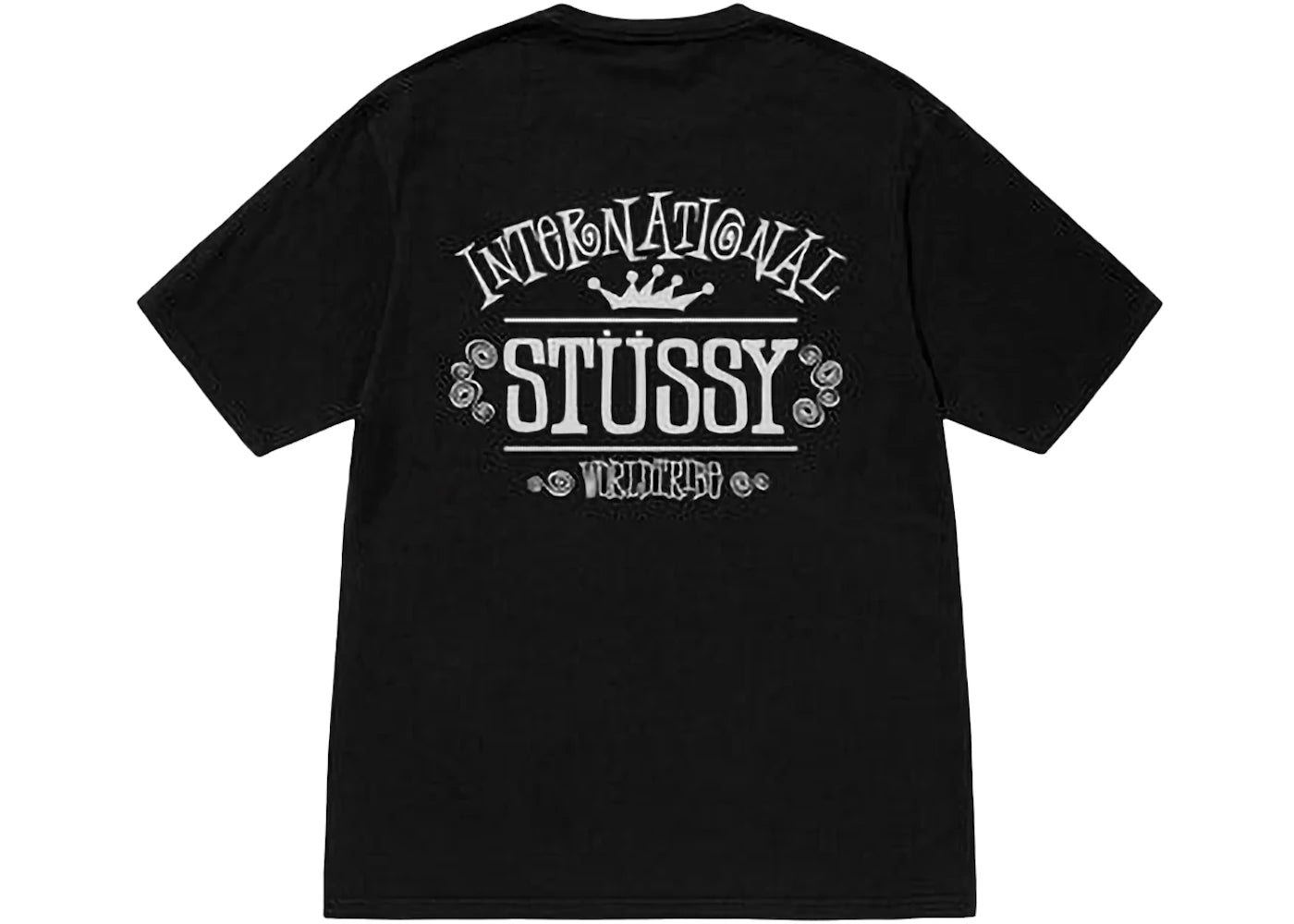 Stussy Worldwide Pigment Dyed Tee Black