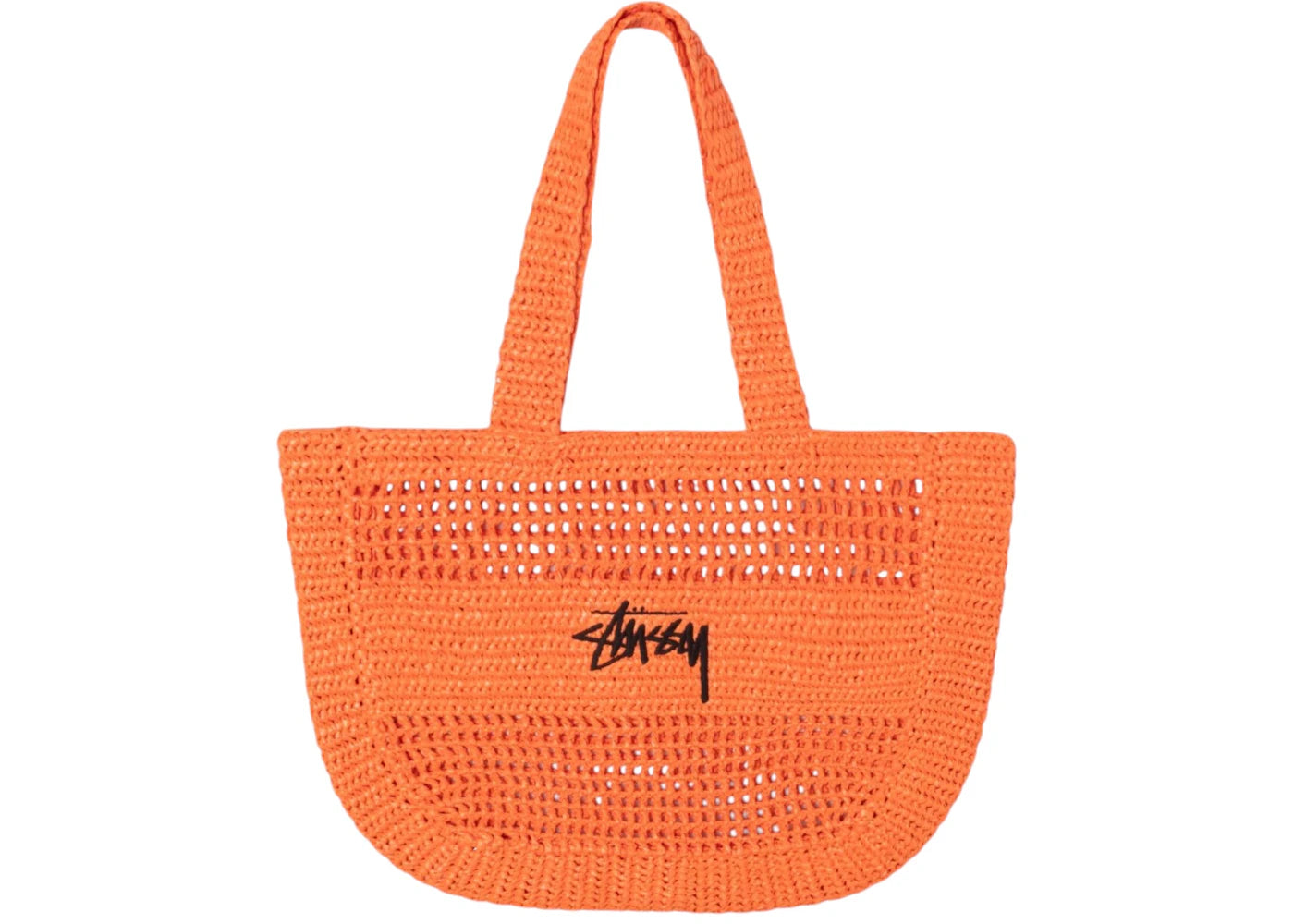 Stussy Woven Tote Bag Orange