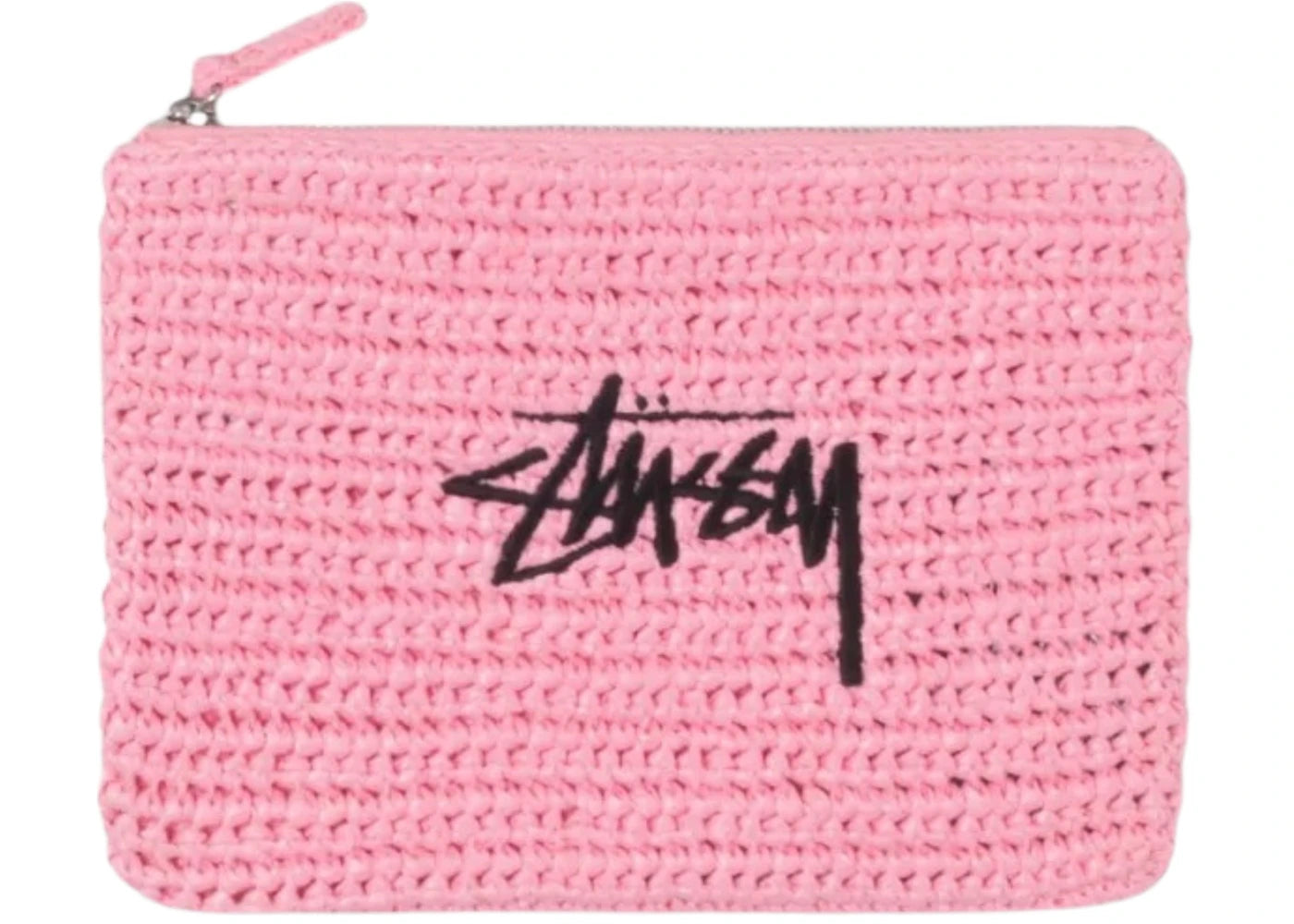 Stussy Woven Zip Pouch Light Pink