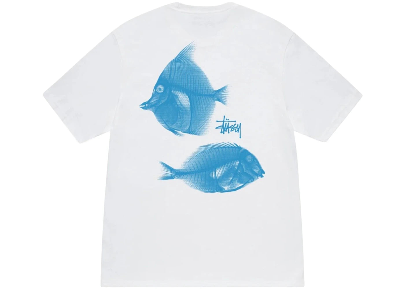 Stussy X-Ray Fishin Tee White