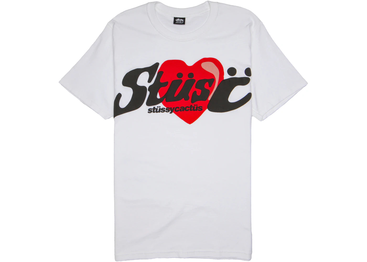 Stussy x CPFM Heart T-shirt White