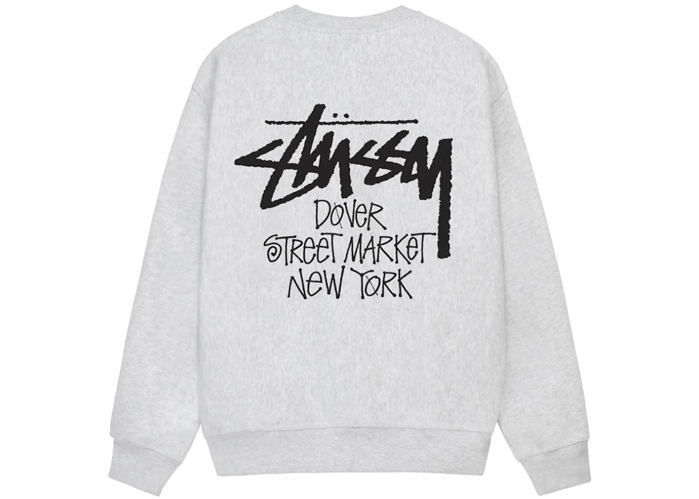 Stussy x Dover Street Market New York Crewneck Ash Grey