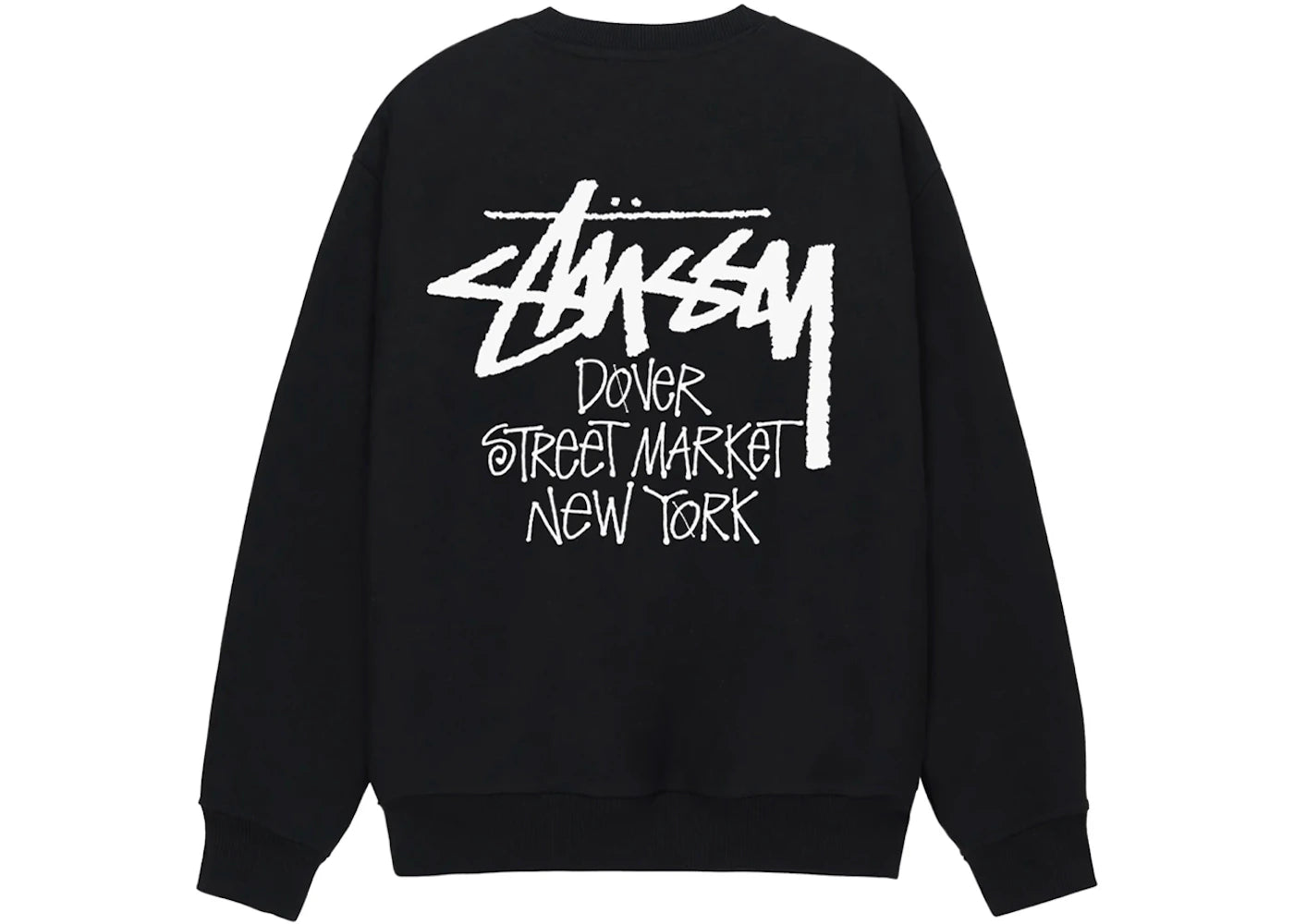 Stussy x Dover Street Market New York Crewneck Black