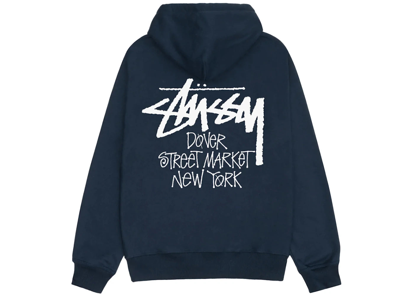 Stussy x Dover Street Market New York Zip Hoodie Navy