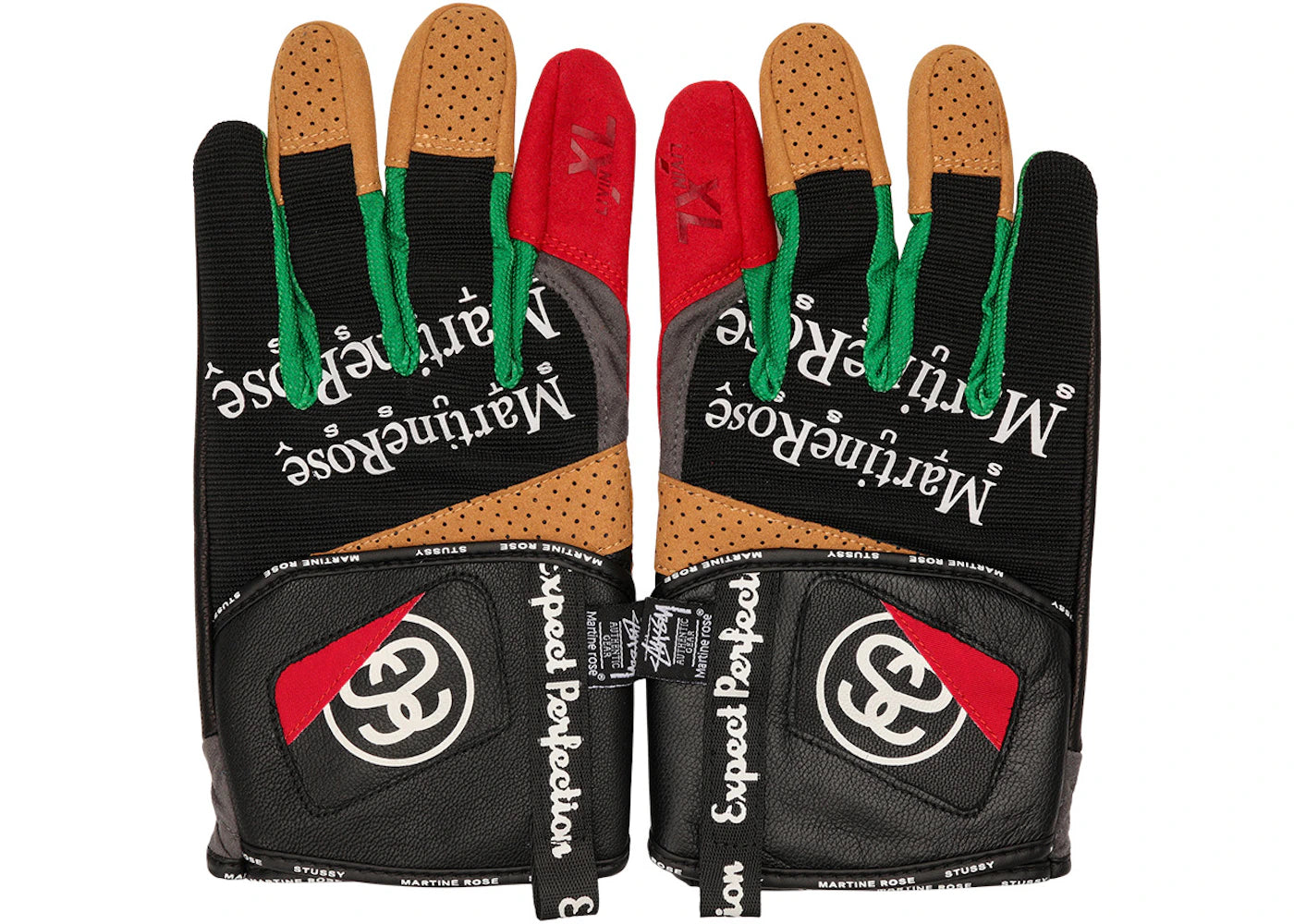 Stussy x Martine Rose Driving Gloves Multicolor