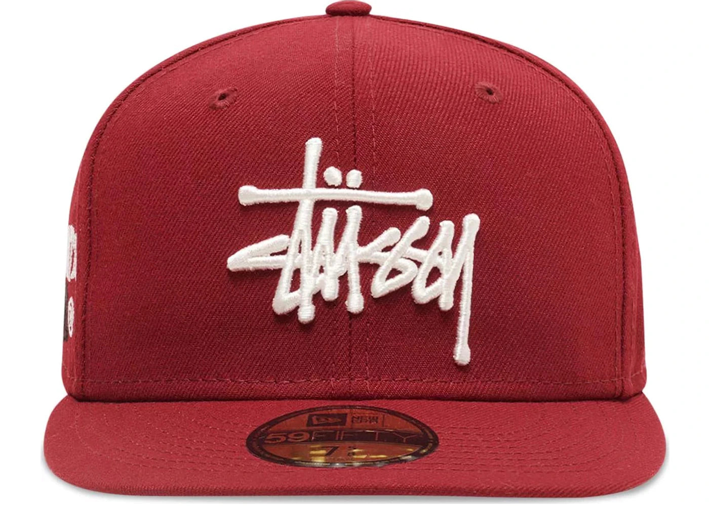 Stussy x New Era Authentic 59Fifty Fitted Cap Cardinal