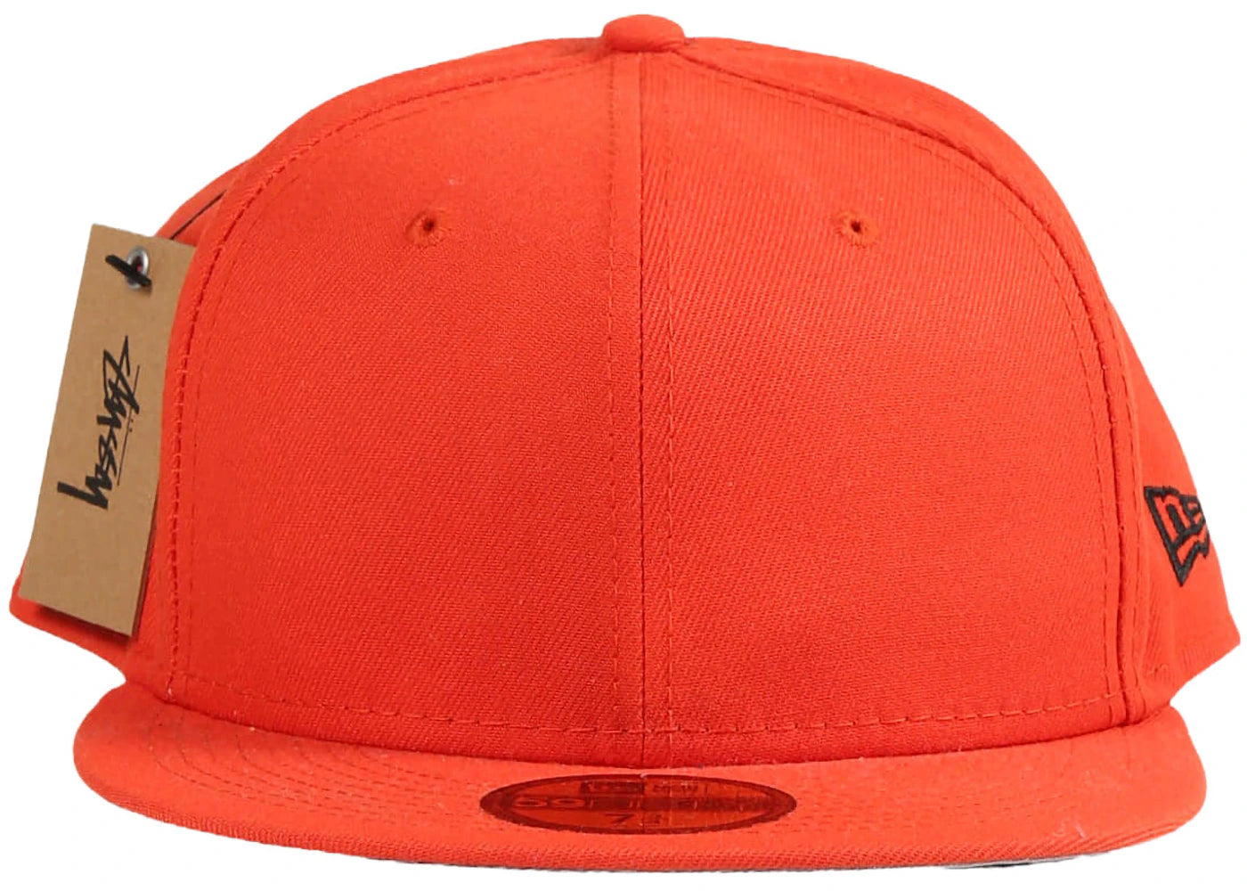 Stussy x New Era World Tour 59Fifty Fitted Cap Orange